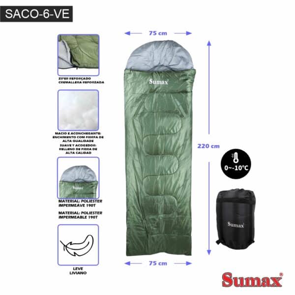 Saco de Dormir - SACO-6 - Imagen 3